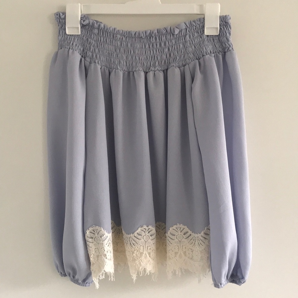 Women’s Lace Off Shoulder Shirt